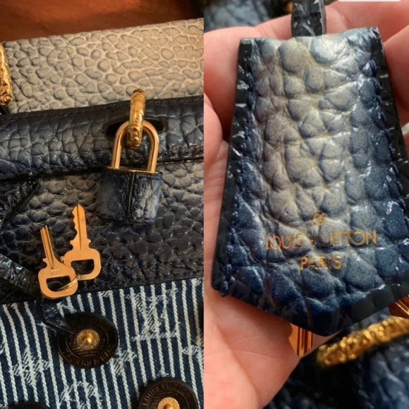 💙🥂🎉LV Leather & Denim Stripes Corsaire🎉🥂💙 - Picture 16 of 16